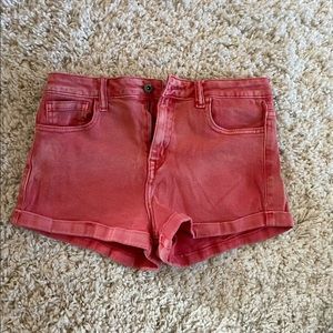 Red/Orange F21 Shorts